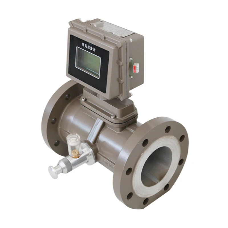 High precision digital turbine air exhaust gas flow meters Natural gas turbine flow meter