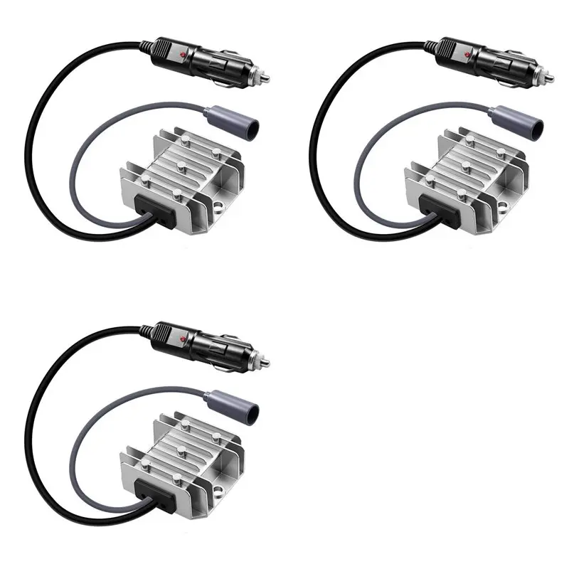 A96T 3X For Starlink Mini Step Up Cigarette Lighter Converter Adapter, DC 12V/24V To 48V 2A Power Cord Boost Converter
