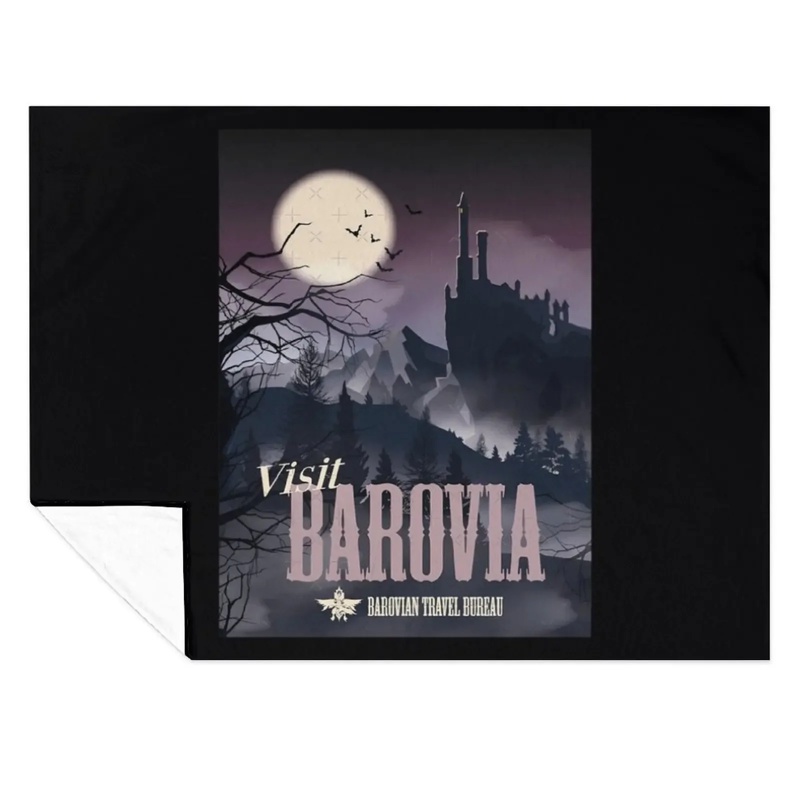 

Visit Barovia Throw Blanket Stuffeds Cute Sofas Soft Plaid Blankets