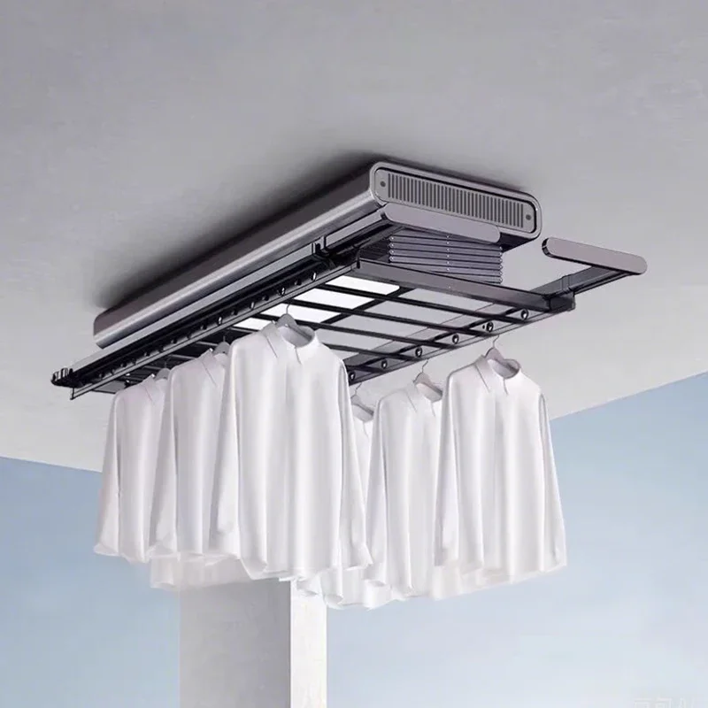 Electric Drying Rack Featuring Smart Memory Function and Led Lighting Customizable Drying Rack for Oem
