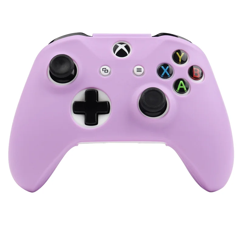 Purple Soft Silicone Protective Case For PS4 PS5 Xbox One S Controller Skin Gamepad Case Cover for Xbox Series X S Control Skin