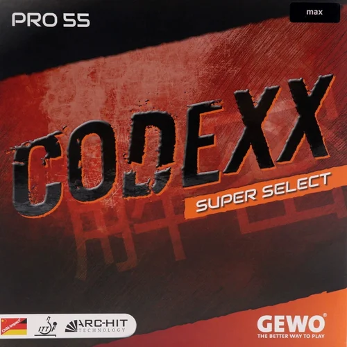 Imagen 1 del producto Gewo Codexx PRO 55 Goma para tenis de mesa