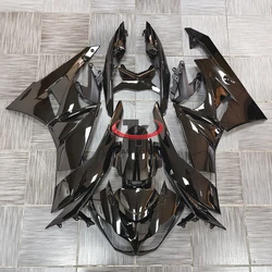 Bodywork Injection All shiny black Motorcycle Full Fairing Kit Cowling For Kawasaki ZX6R ZX 6R 636 2009 2010 2011 2012 Customize