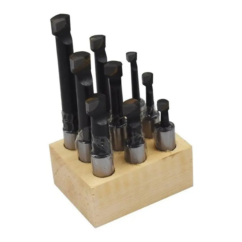 

ABKY-OEM-Lathe Tool Replacement 9 Pcs 1/2" Boring Bar Set, Carbide Tipped Professional Grade