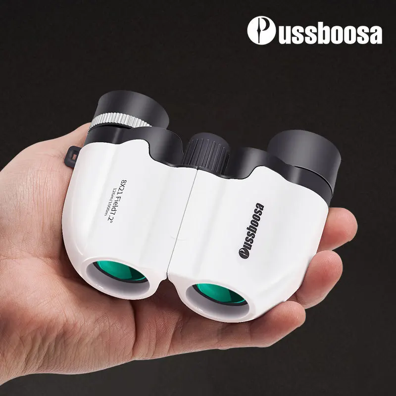 

Миниатюрный бинокль с защитой от полета, компактный портативный уличный детский подарок, маленький бинокль 8x21, для экскурсионных работ