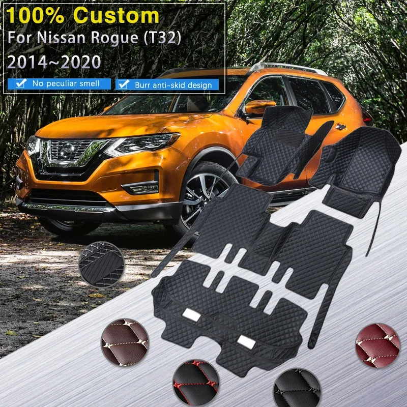 

Качественные автомобильные коврики RHD для Nissan Rogue X-Trail X Trail T32 2014 ~ 2020 Ковры Коврики Ковры Кожаные коврики Набор ковриков Автомобильные аксессуары