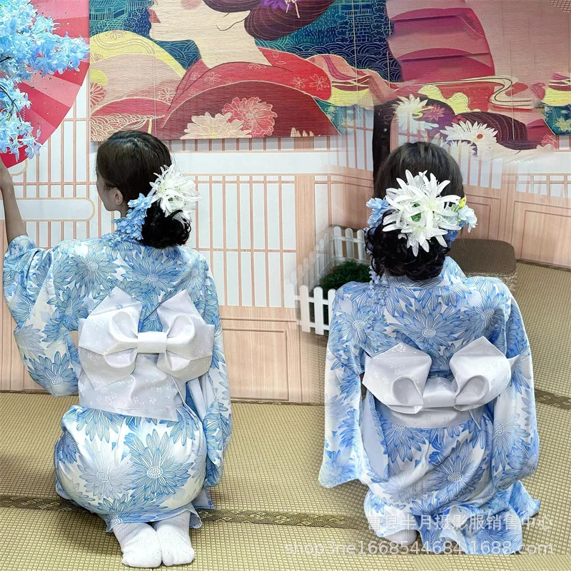 New Japanese Kimono Studio Photography Clothing Fashion Photo Art Photo Clothing God Girl Robe Female Photo