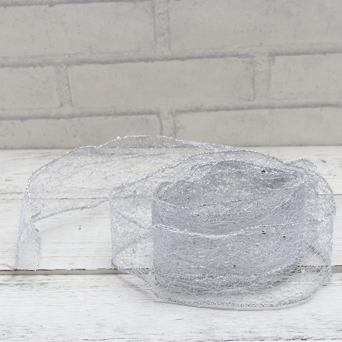 

3Pcs Christmas Ribbon Silver 2m Premium Material for DIY Gift Wrapping Hair Accessories Craft Projects Party Decoration Ribbon