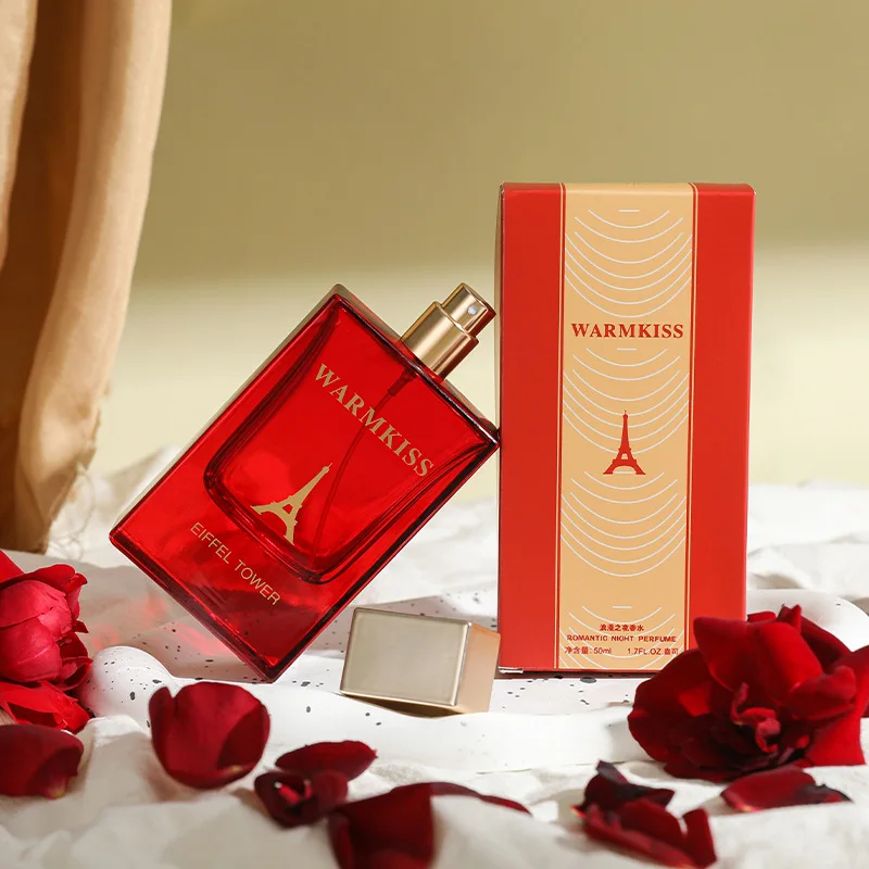 WARMKISS Paris Love Night romántica Perfume de mujer Fragancia duradera Fresco Natural Romántico Misterioso Elegante 50ml