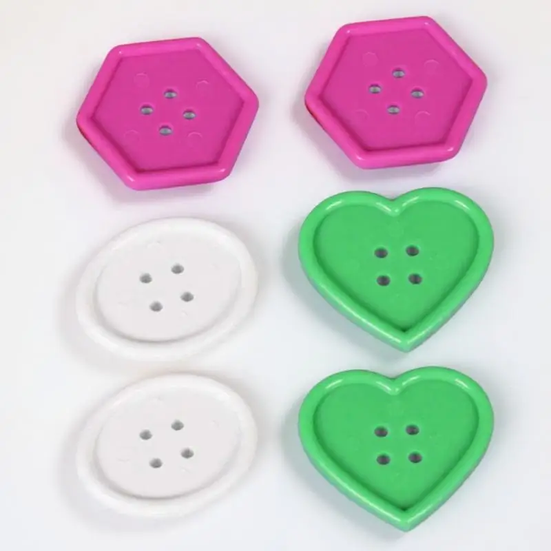 

50pcs Colored Buttons Extra Large For Sewing Crafts Art Projects Scrapbooking Diy Buttons Sorting Activities Crafting