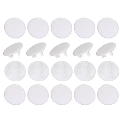 New 20pcs White UK Power Socket Electrical Baby Safety Guard for Protection Anti Ele