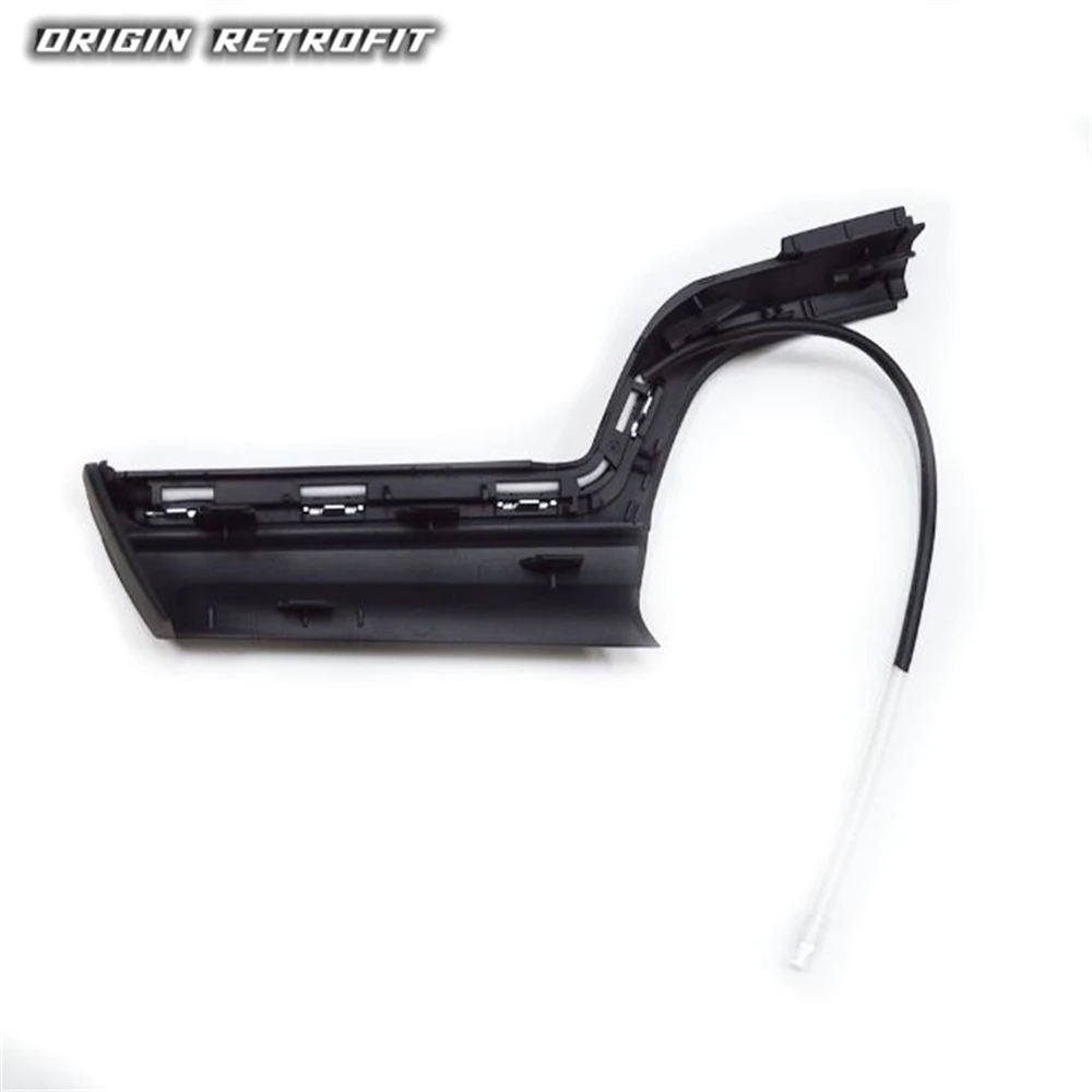 for Audi A4 B9 dashboard ambient light trim light bar center console ambient light matte black piano paint