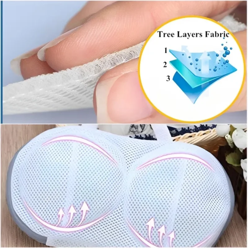 Washing Machine-wash Special Laundry Brassiere Bag Anti-deformation Washing Bra Mesh Bag Household Cleaning Underwear Sports Bra