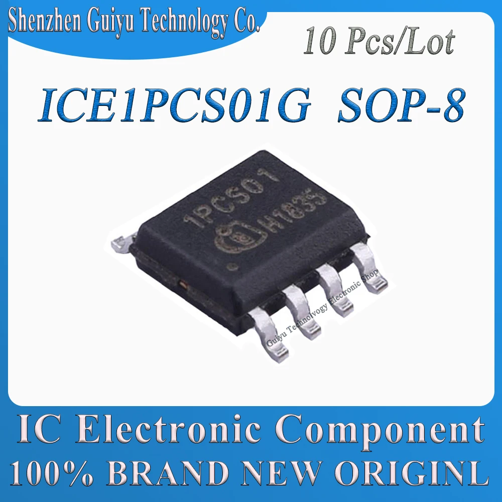 

10 Pcs/Lot ICE1PCS01G ICE1PCS01 ICE1PCS 1PCS01 SOP-8 IC Chip