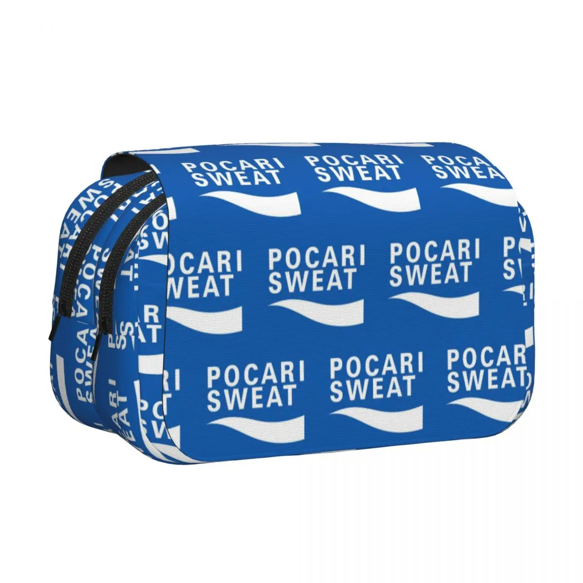 Just Some Pocari Sweat Pencil Case Pencil Pouch Hard Shell Leather Big Capacity Pen Box Pencil Bag for Kids Gifts
