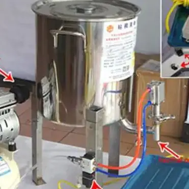 Автоматическая машина для розлива крема, пневматическая машина для розлива меда, кислого молока, кунжутного масла, конопляного соуса LEWIAO