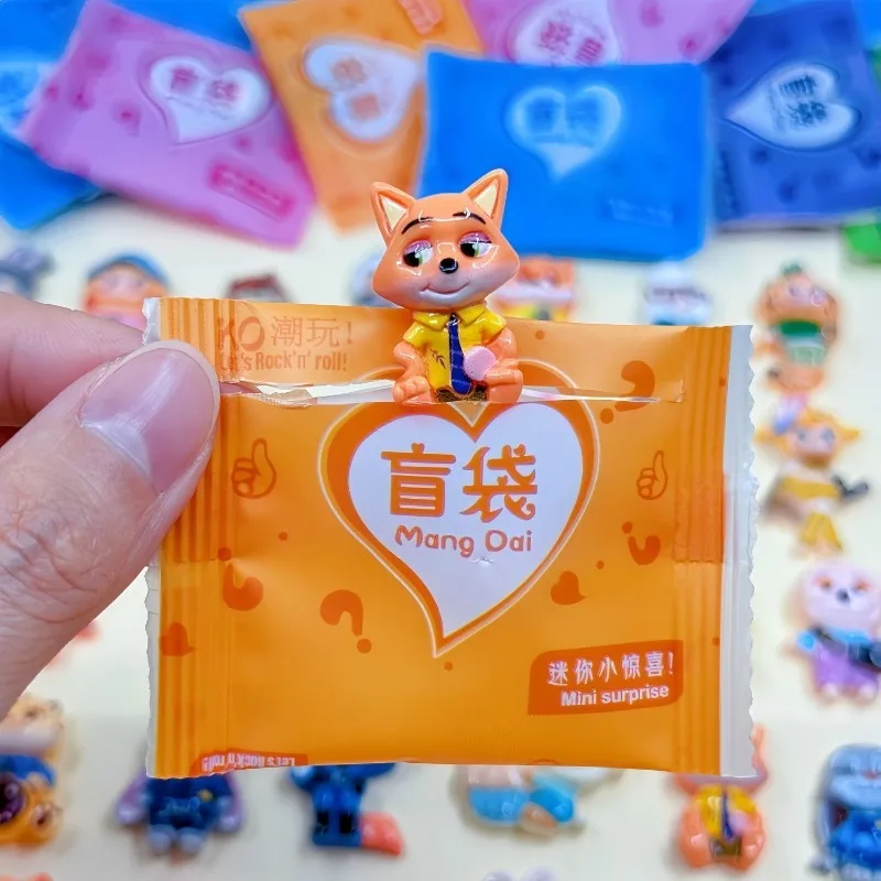 2026 Zootopia Mini Figure Model Toy Blind Box Anime Figures Trendy Toys Ornaments Collectible Model Fans Kids Christmas Gifts