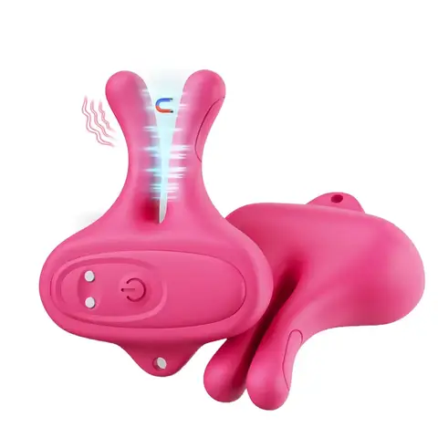 Vibrador Magnetic Nipple Clamps Vibrating Adult Sex Toys 9 Vibration Modes Silicone Nipple Stimulation for Women Couple Play