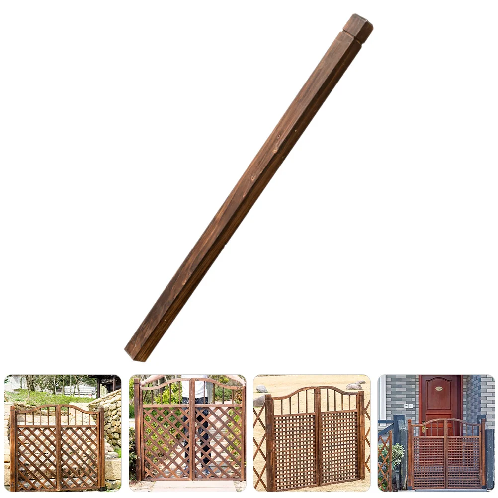 

Wood Garden Fence Stake Durable Outdoor Border Decorative Landscaping Fence Lawn Edging Stake for Yard Gardens Patio