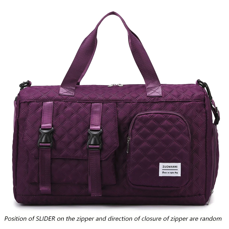 NONE Travel Bag Nylon Argyle 8