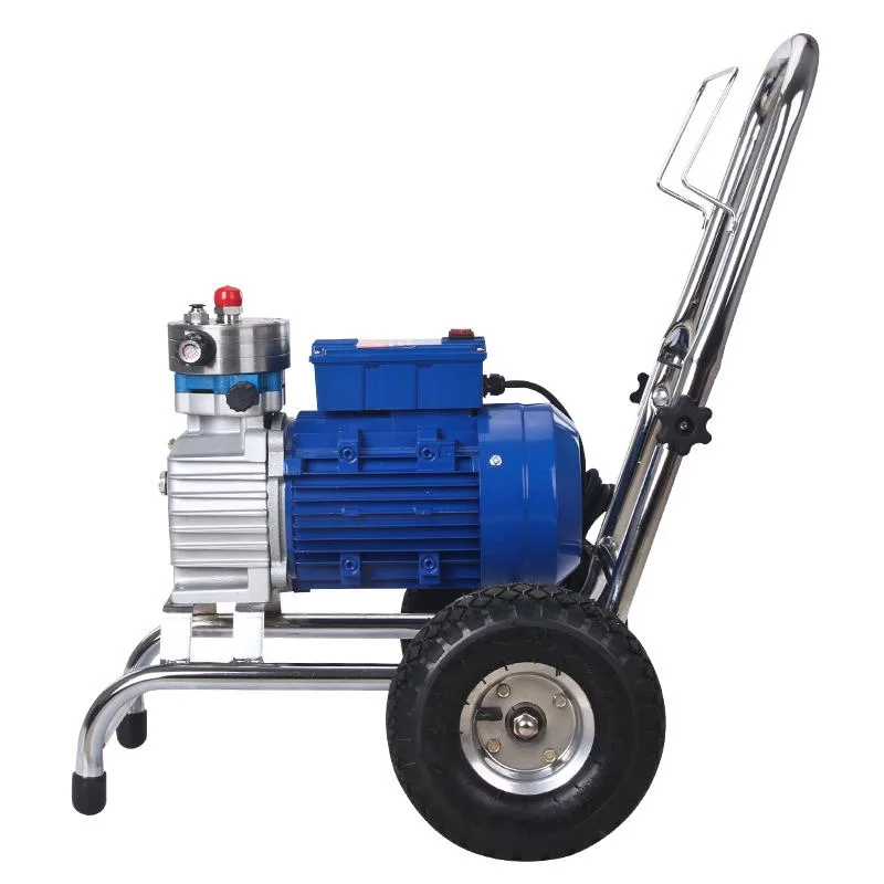 Spruzzatore di vernice in lattice spruzzatore di ingegneria di vernice piccolo elettrico per interni ed esterni per la ristrutturazione di piastrelle in acciaio a colori