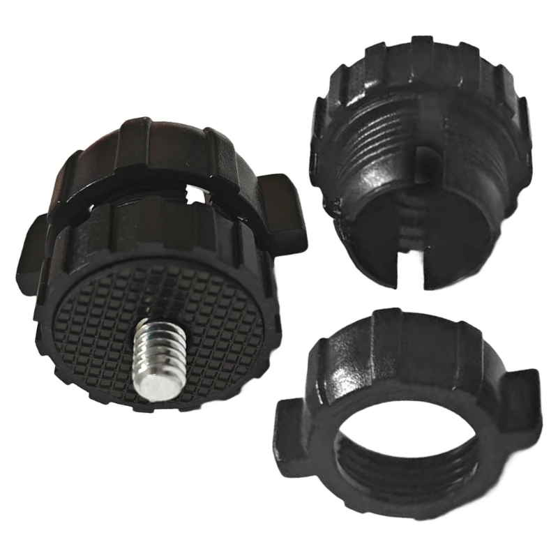 Universelle Action-Kamera-Montageadapter, 17-mm-Kugelkopf auf 1/4-Zoll-Schraube für die auf Auto-Fahrrad-Stativen – Detail 1