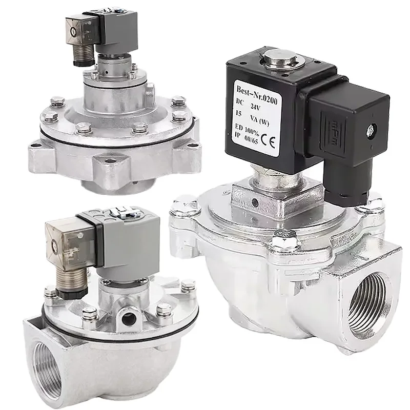 Pulse Valve DMF-Z Right Angle Type DMF-Z-20/25/40/50/62/76S Pulse Electromagnetic Injection Valve DMF-Y-50/62/76S-AC220V DC24V