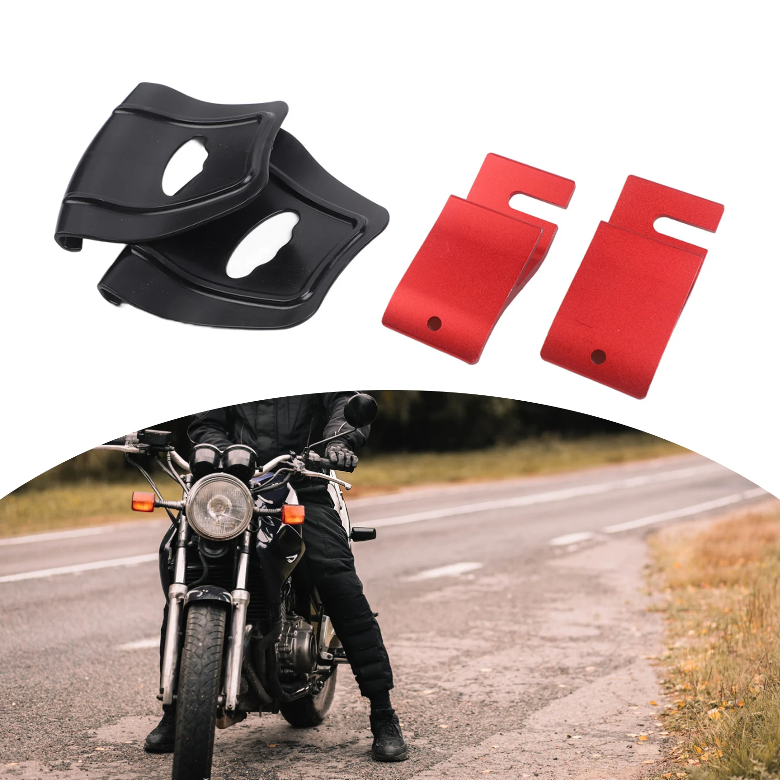 

2pcs Aluminium Alloy Installation Holders Kit for Motorcycle For F For KXF KX RM RMZ Dirt Bike Tire Changing Set