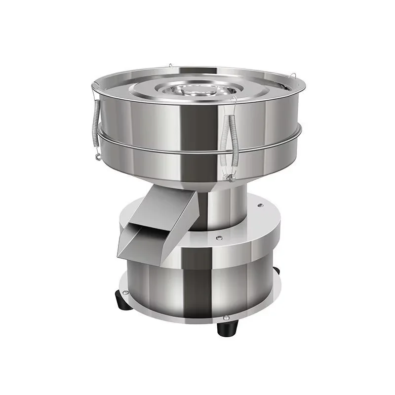 GrinderStainless Steel Vibrating Sieve Machine – Electric Powder Sifter for Flour, Herbs, Spray Paint, Lab/Home/Industrial Use