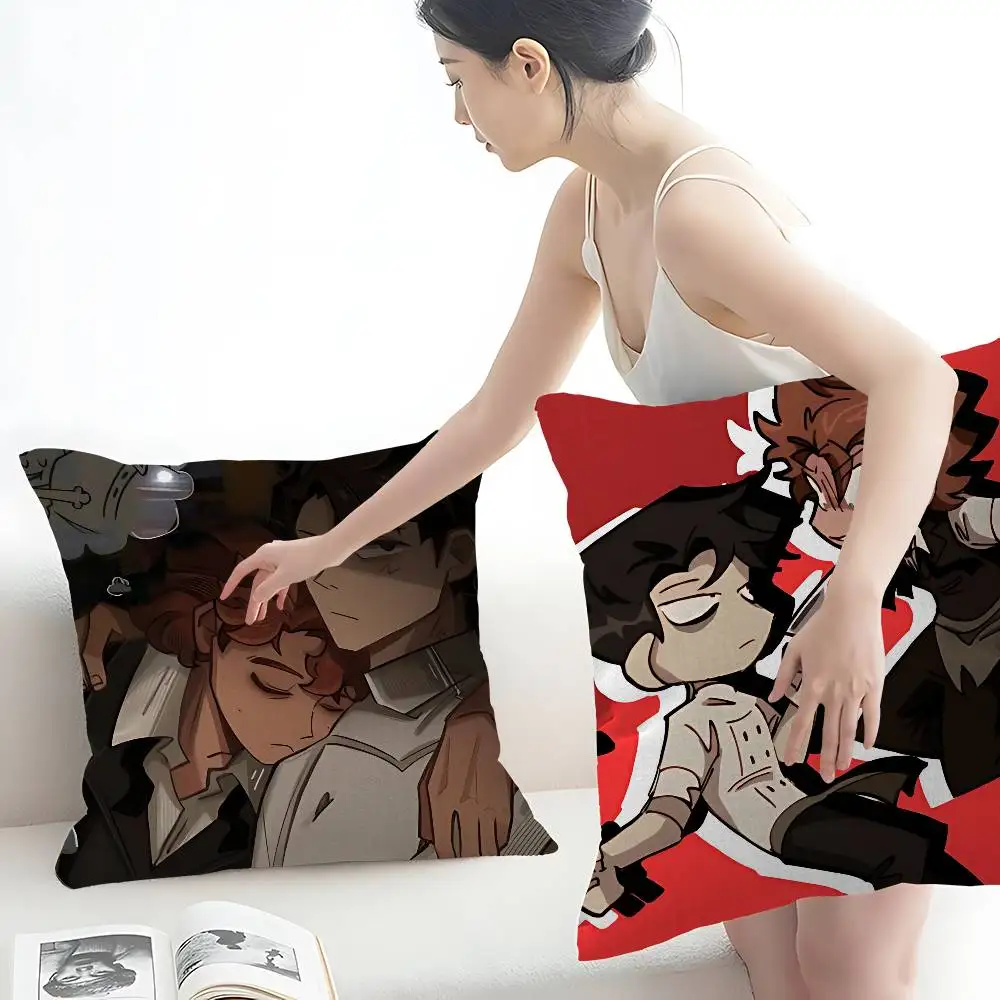 Vincent Rody Dead P-Plates Cushion Cover Pillowcase Upholstery Sofa Throw Pillow Home Decor Pillowcas