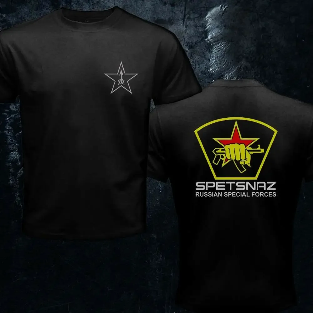 Russian Special Operations Forces Spetsnaz Group Spetnaz Men T-shirt Short Sleeve Casual 100% Cotton O-Neck Summer Shirt