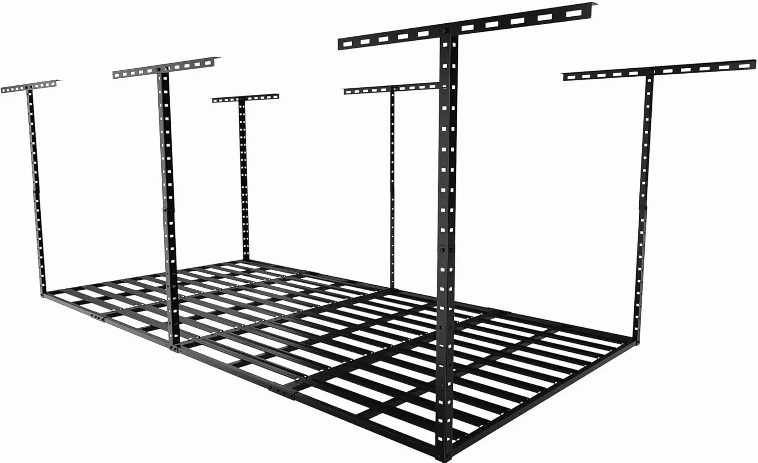

4X8 Garage Storage Overhead Ra Organization, Adjustable Ceiling Mounted Storage Ras, 750Lbs Weight Capacity, 22""-40"" Ceiling