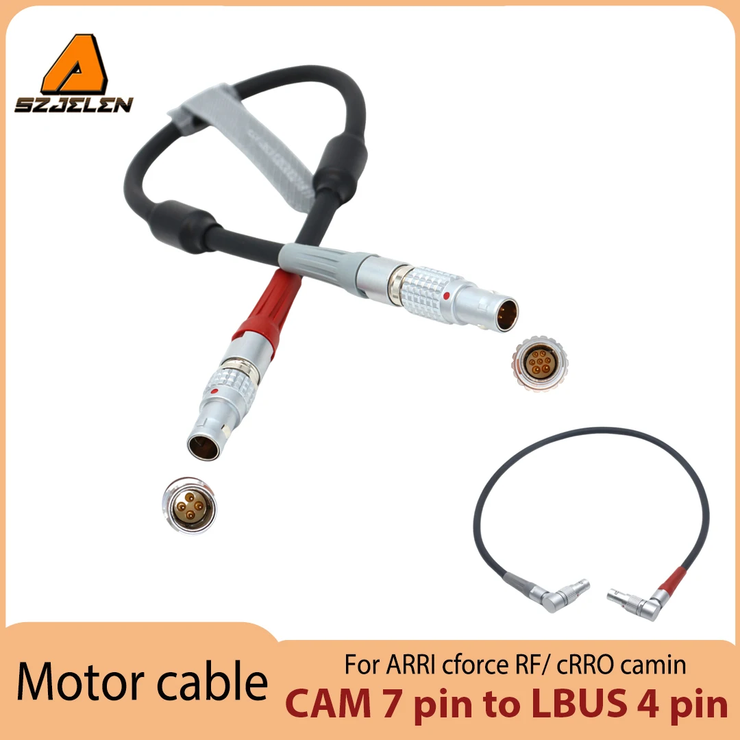 For ARRI cforce RF/ cRRO camin CAM 7 pin to LBUS 4 pin motor cable