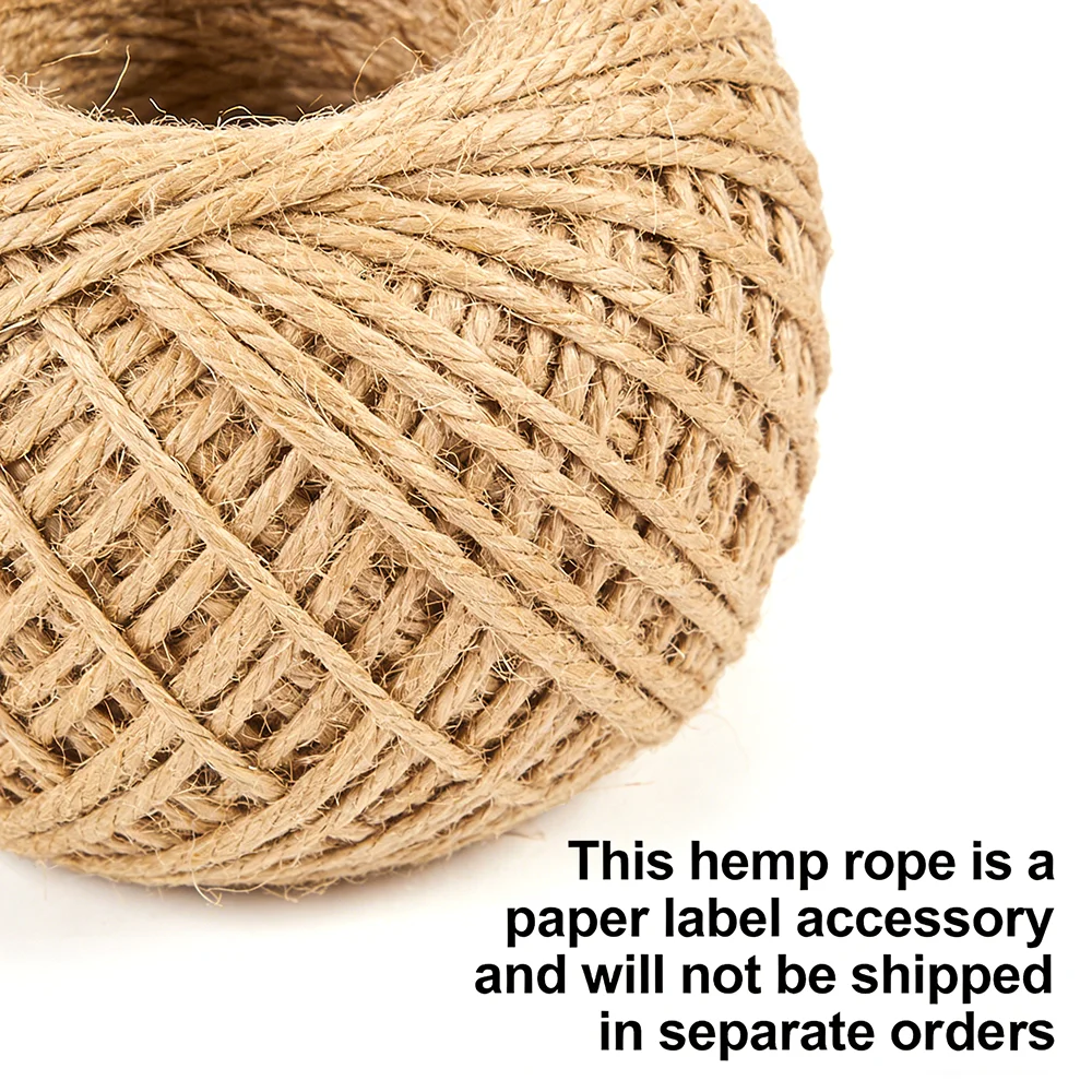Hemp rope shall be used for label 20m