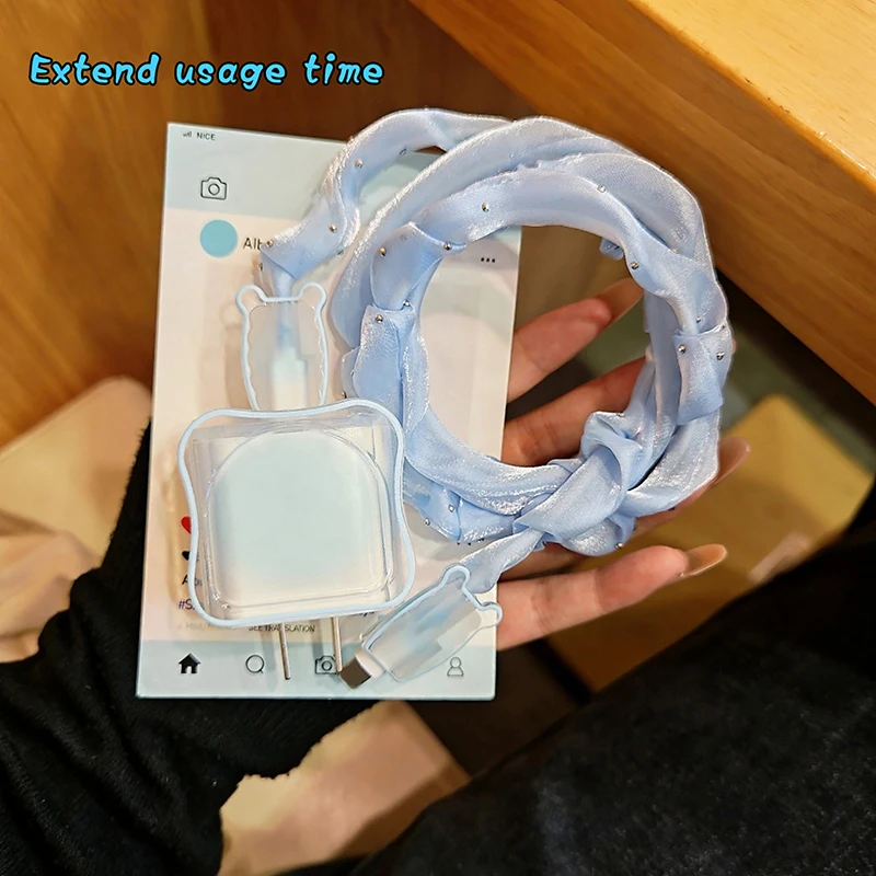 For IPhone Charger Protector Case Cover 18W 20W Anti Break Scratch Proof Charger Cable Protective Rope