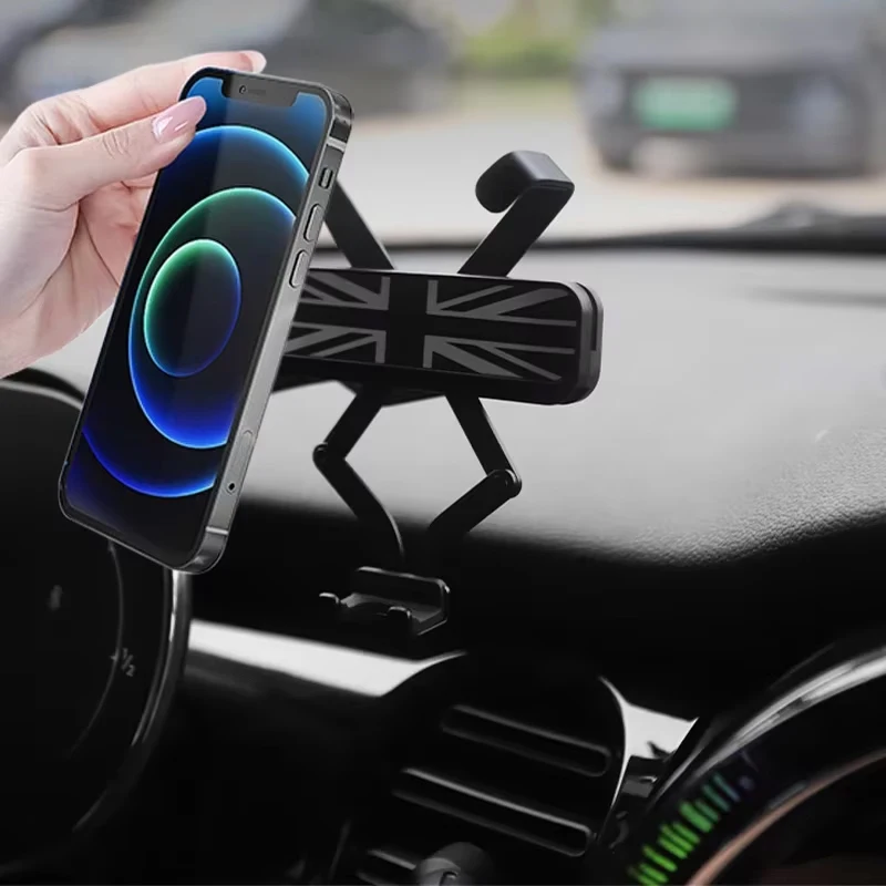 New Car Phone Holder Support Dashboard LCD Screen For MINI Cooper F56 F55 F54 F60 GPS Bracket Stand Interior Auto Accsesories