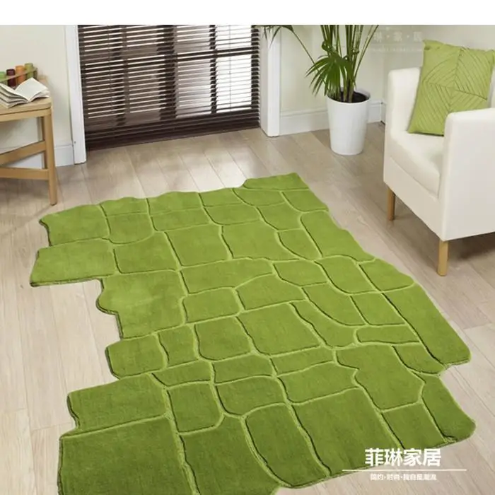 

Pastoral style green Carpets For Living Room Bedroom Area Rug Option Carpet Brand Kitchen Mat Rugs And Bathroom