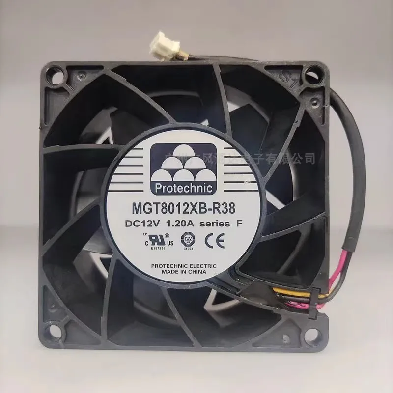 NEW Fan for MGT8012XB-R38 8038 12V 1.2A  Violent High-speed Cooling Fan 80 *80 * 38mm