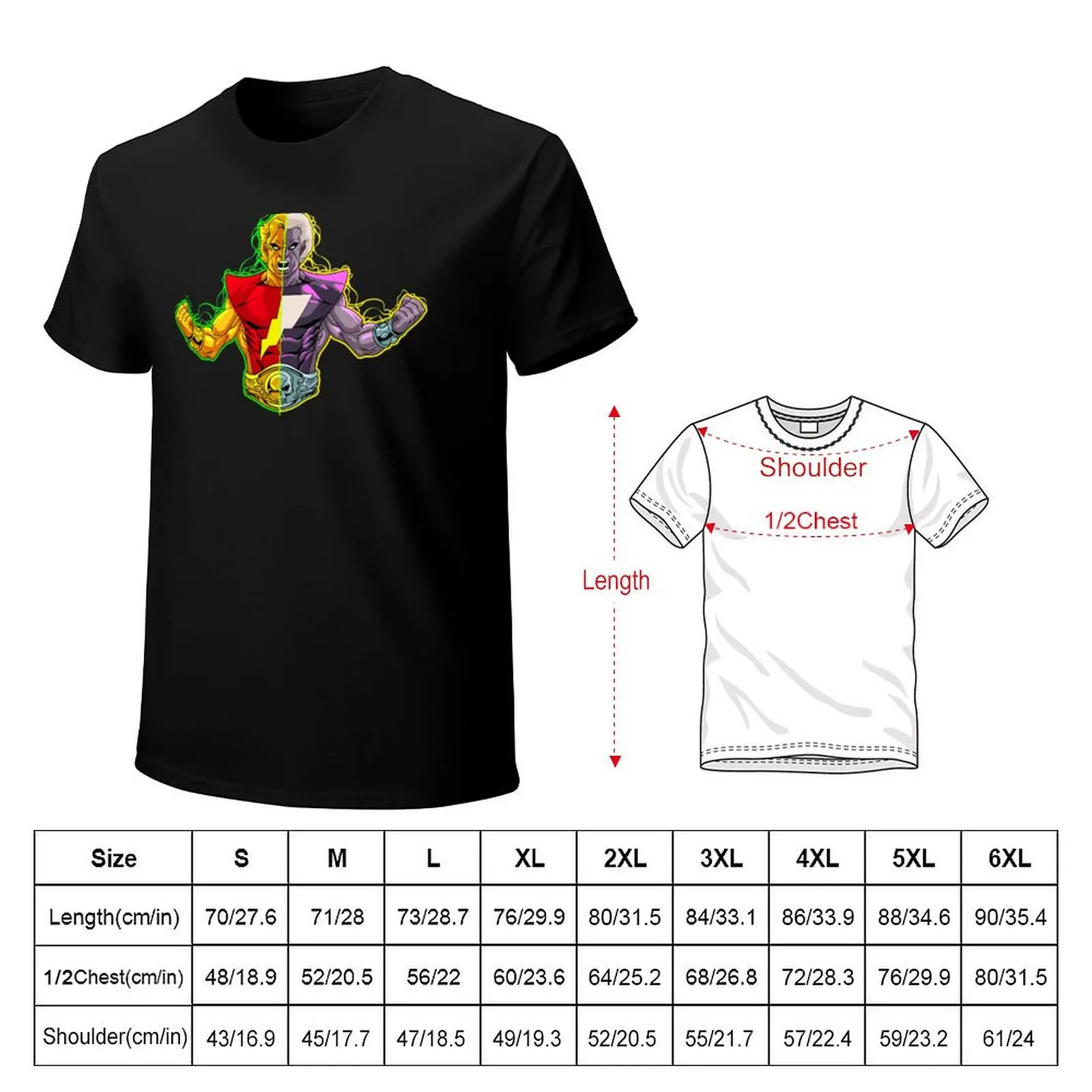 Warlock and Magnus T-Shirt man t shirts for men T-Shirt