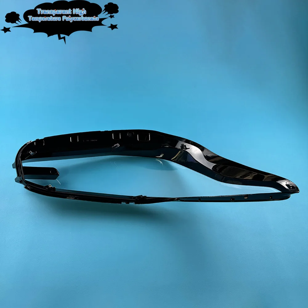 ل Volkswagen VW ID.4 X 2021 2022 كشافات غطاء قناع شفاف المصباح قذيفة شبكي استبدال العدسة الأصلية #6