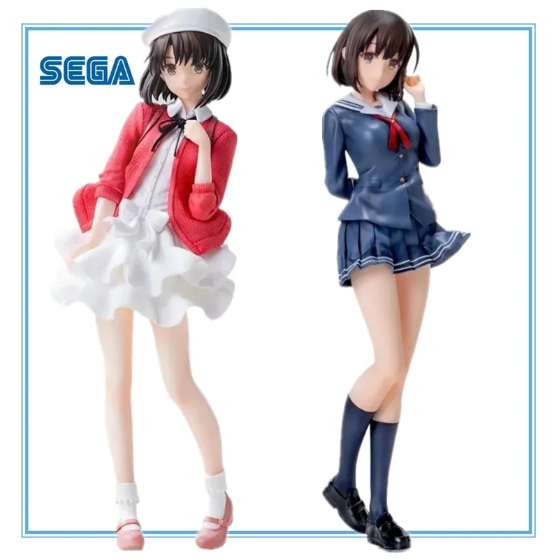 

В наличии Оригинал SEGA Saekano: Как воспитать скучную подругу ‌ Megumi Kato Аниме Персонаж Модель Коллекция Украшения Игрушки