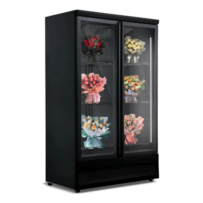 

New Style Thyme Flower Room Single Door Fresh Keeping Floral Display Refrigerator