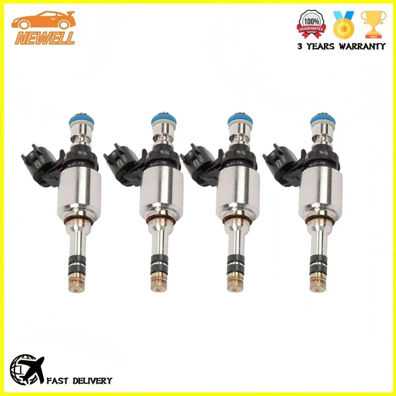 4pcs 12662571 Fuel Injector For Buick Envision Regal TourX Sportback Cadillac ATS CT6 CTS Chevrolet Camaro Equinox Malibu GMC