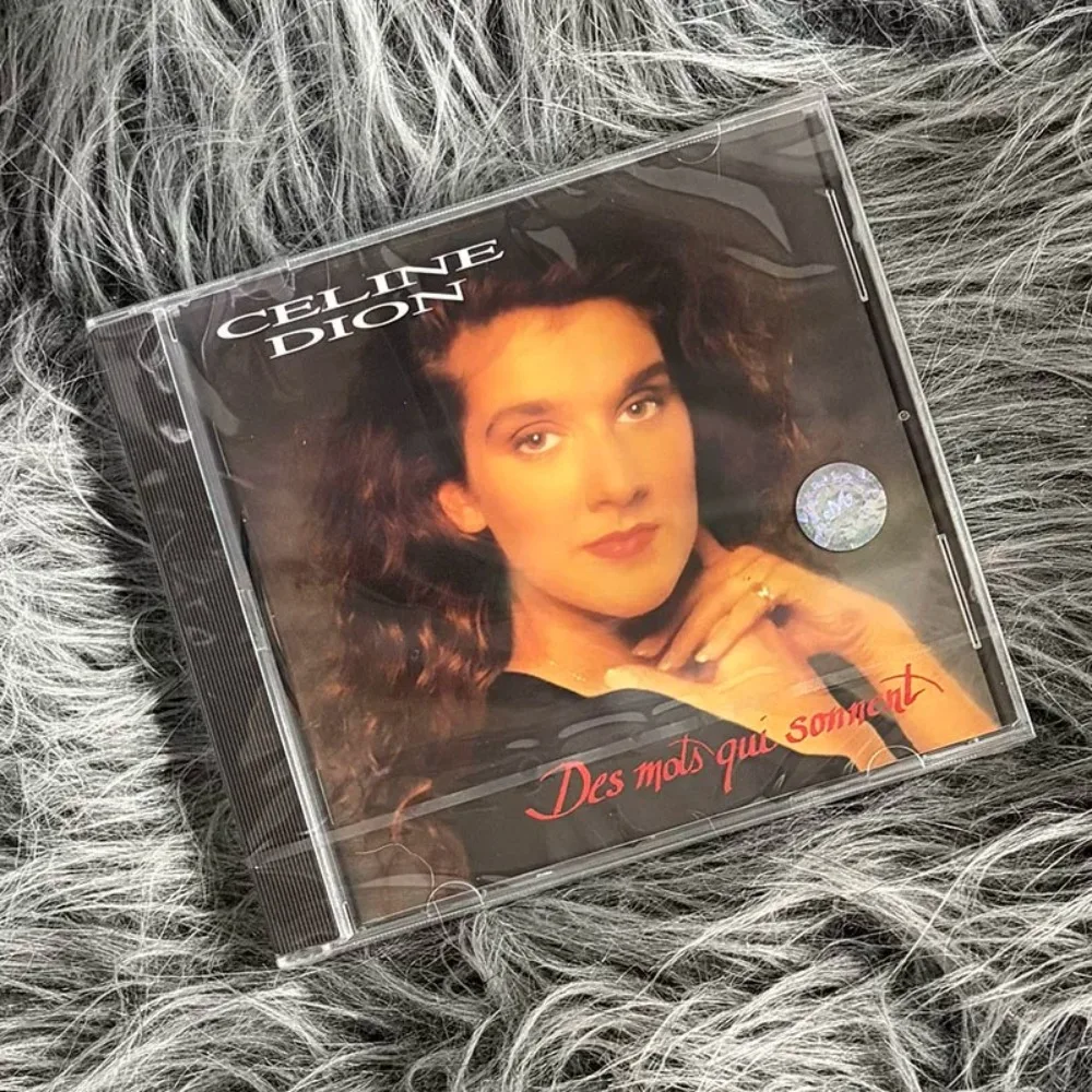 cd-celine-dion-des-mots-qui-sonnent-pop-frances-y-balada--vocales-elegantes-y-melodias-romanticas-para-uso-diario-y-coleccion