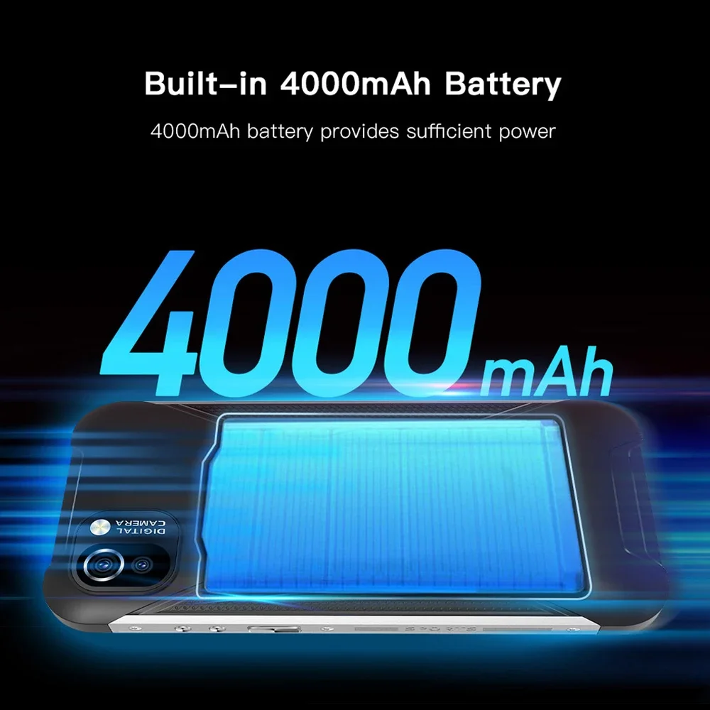 สมาร์ทโฟน UNIWA W555 รุ่น Global ระบบปฏิบัติการ Android 12 หน่วยประมวลผล Quad Core หน้าจอ 5.71 นิ้ว หน่วยความจำ 3G+32G แบตเตอรี่ 4000mAh กล้องหลัง 13MP รองรับ PTT NFC และ SOS