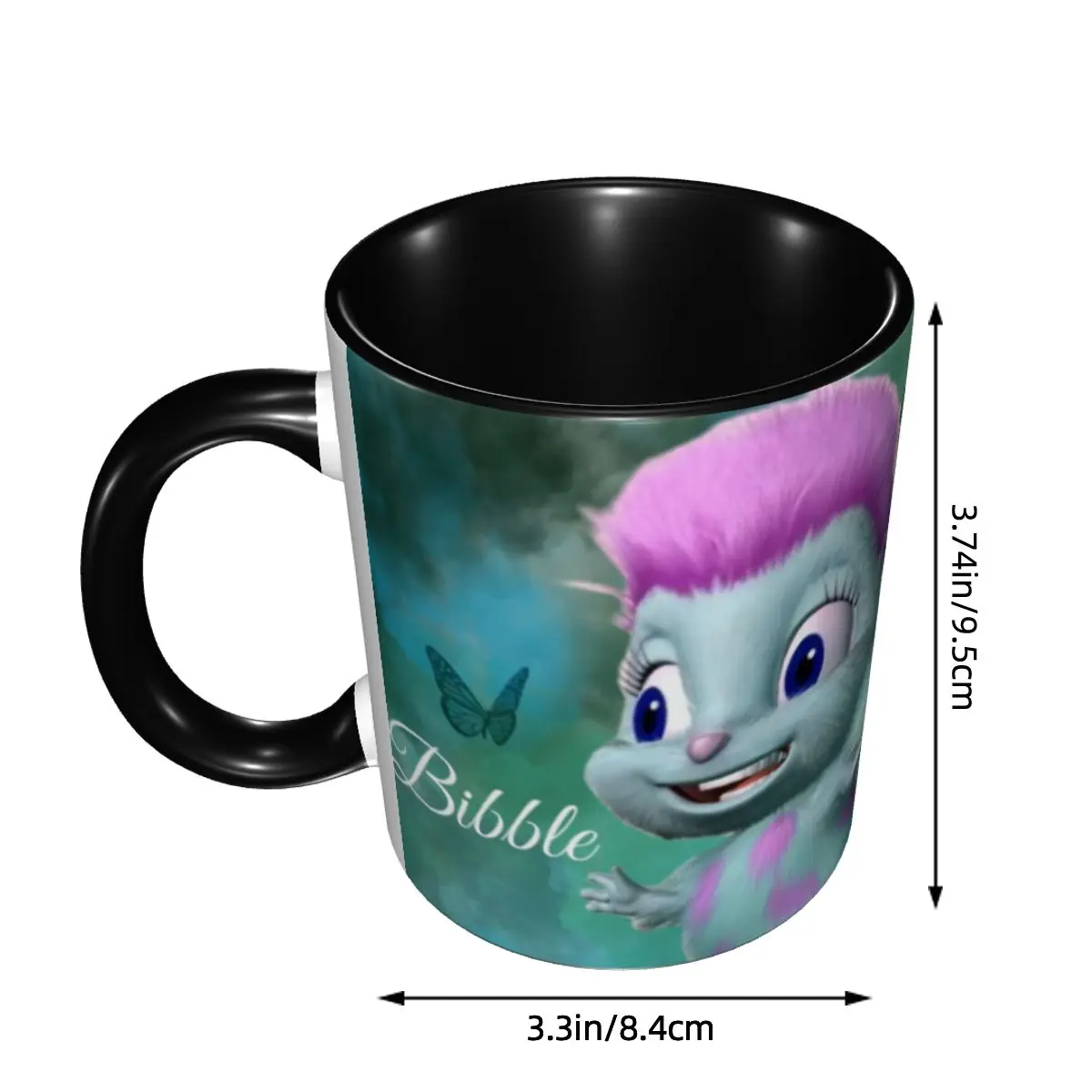 Bibble Meme Cartoon Coffee Mugs DIY Custom Ceramic Milk Tea Mug Cup