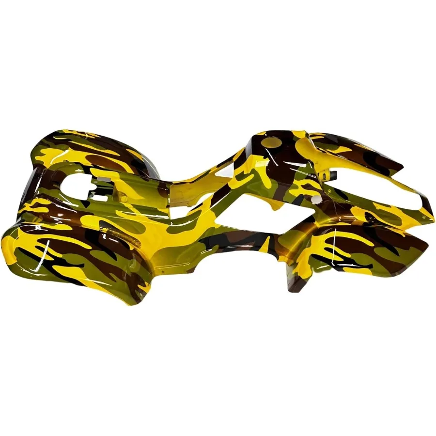 1Piece Body Plastic Fender for IceBear Coolster 3050 Taotao Chinese Peace SunL MotoTec ATV Quad 110cc with Army Camo Design Dur
