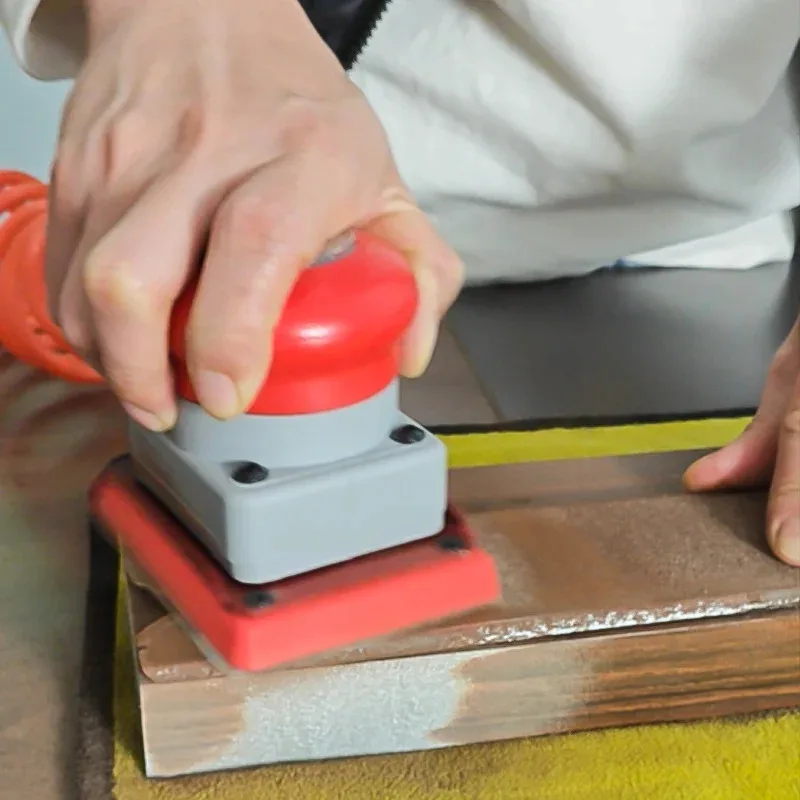 

Pneumatic grinder small square dry grinding head putty polishing sanding machine vibratory automotive paint surface Air mill