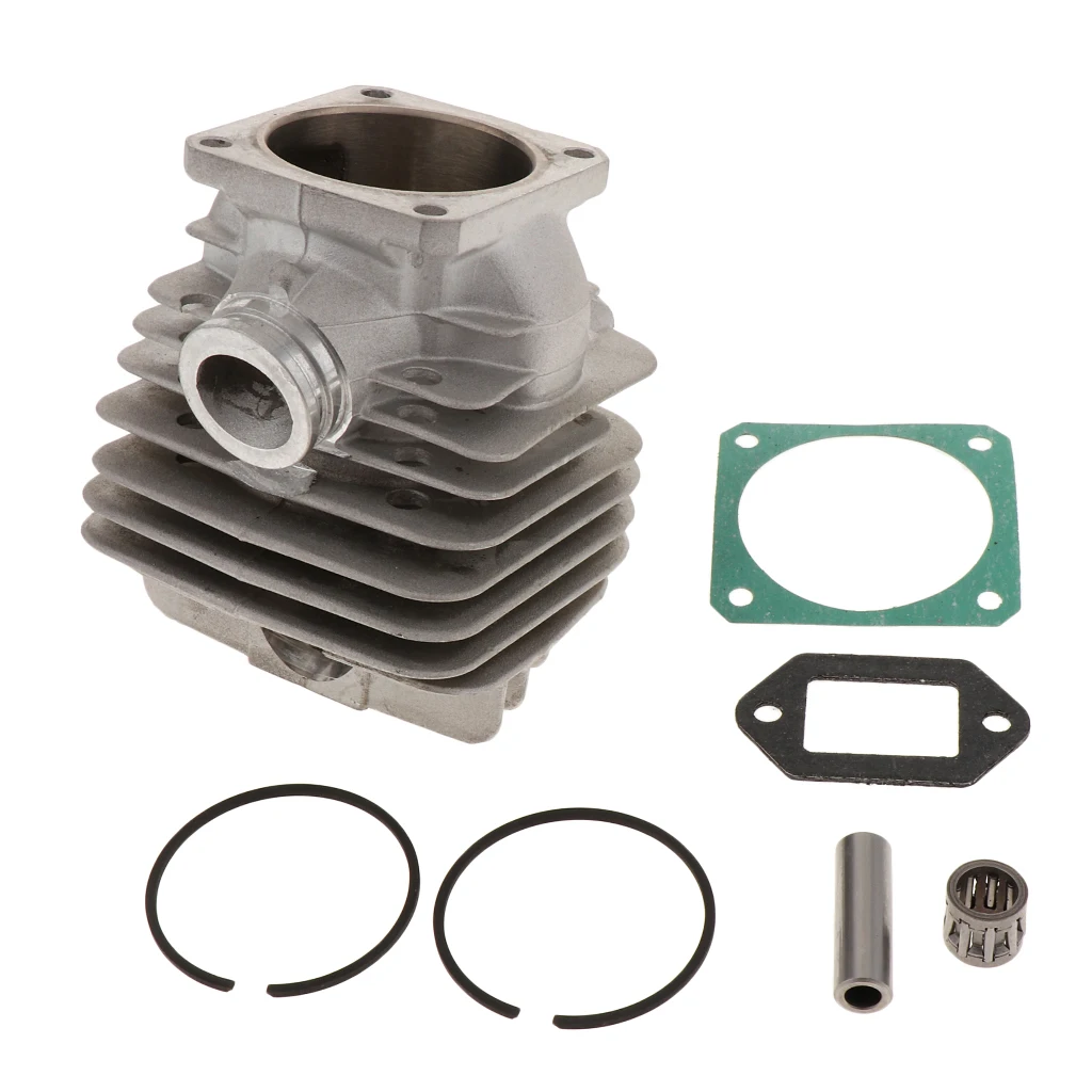 Chainsaw Parts Cylinder Kit Alloy Piston Assembly Engine Rings Bearing Replacement for 034 MS360