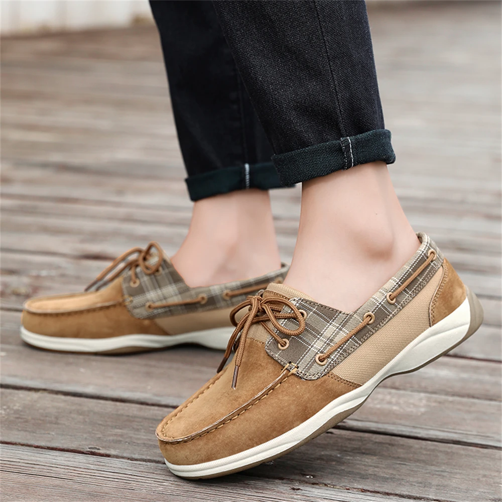 Luxuriöse Boots-Loafer für Herren in Übergröße – hochwertiges PU-Obermaterial, atmungsaktives Futter, weiche Einlegesohlen, rutschfeste Sohle, leicht und bequem – Detail 10